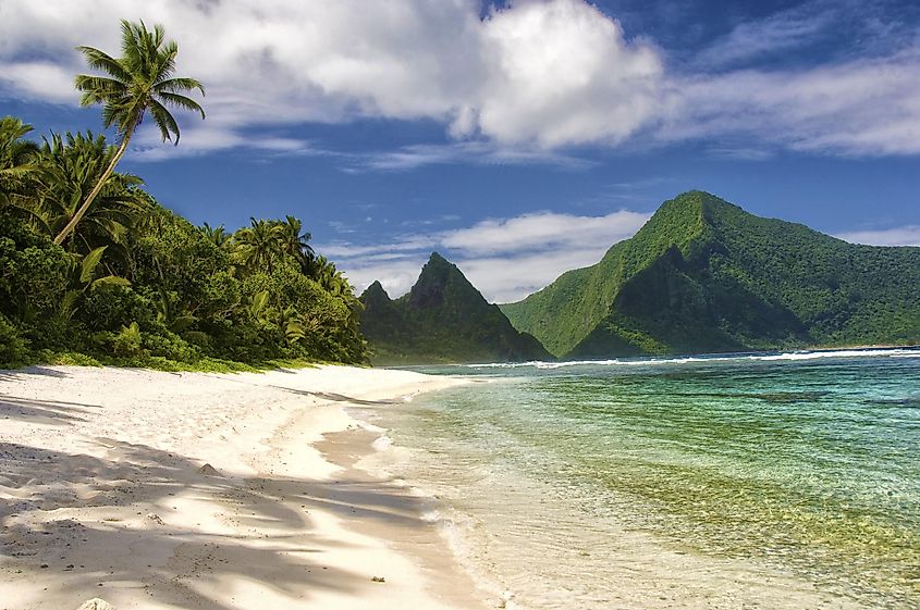 Si'u Point Trail, Ta'u Island, National Park of American Samoa