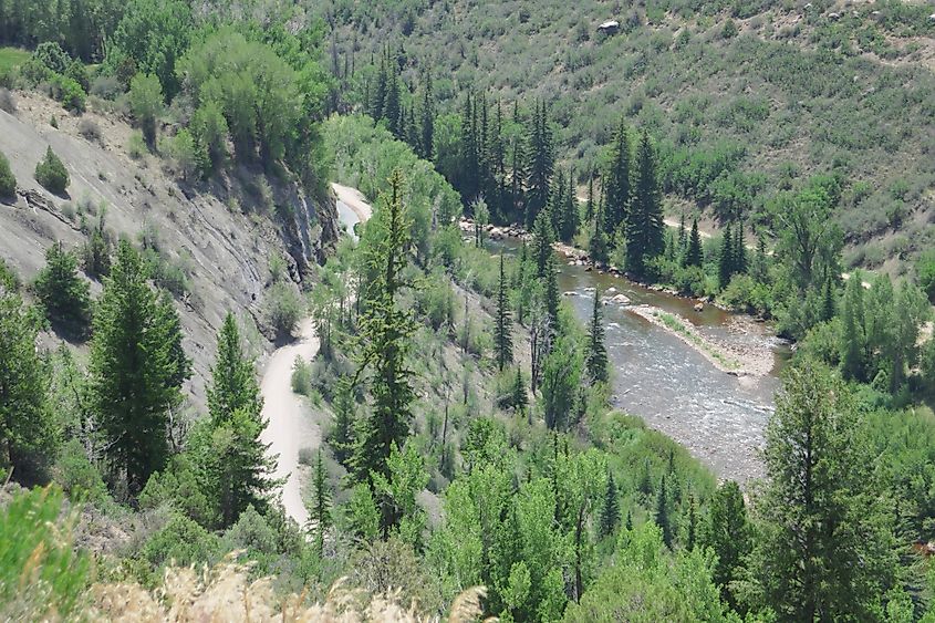 Aspen, Colorado: Roaring Fork River.