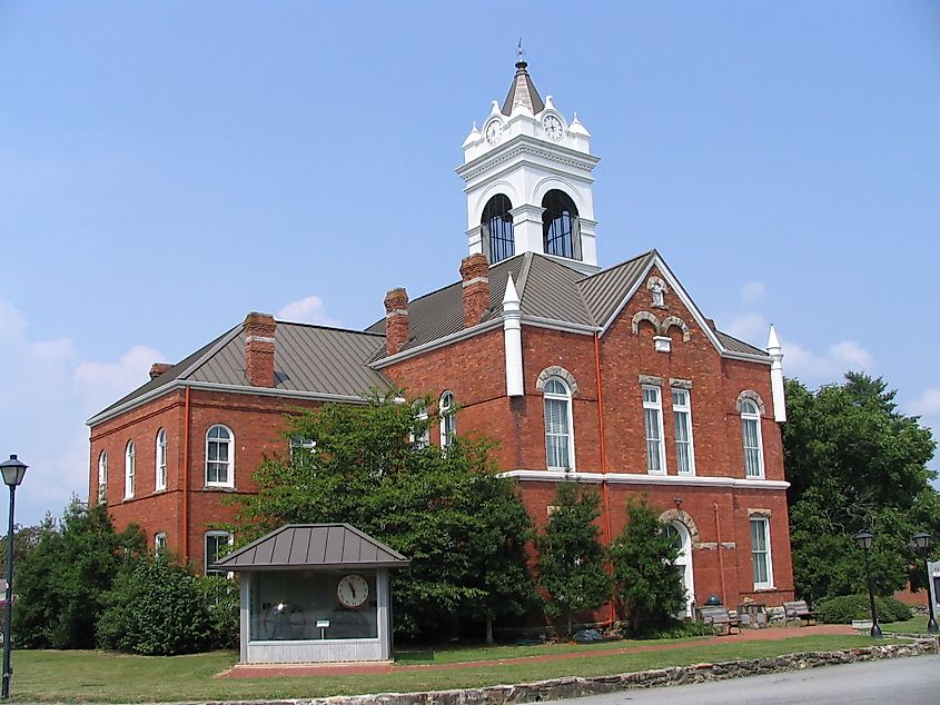 Historic Union County Courthouse, By John Trainor Union County Historic Courthouse, Blairsville GA 