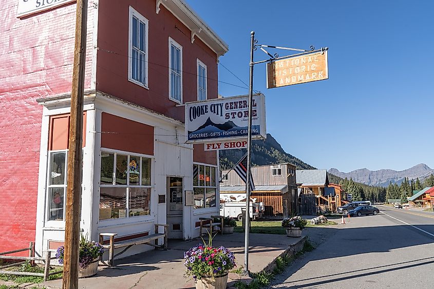 The General Store in Cooke City, Montana.
