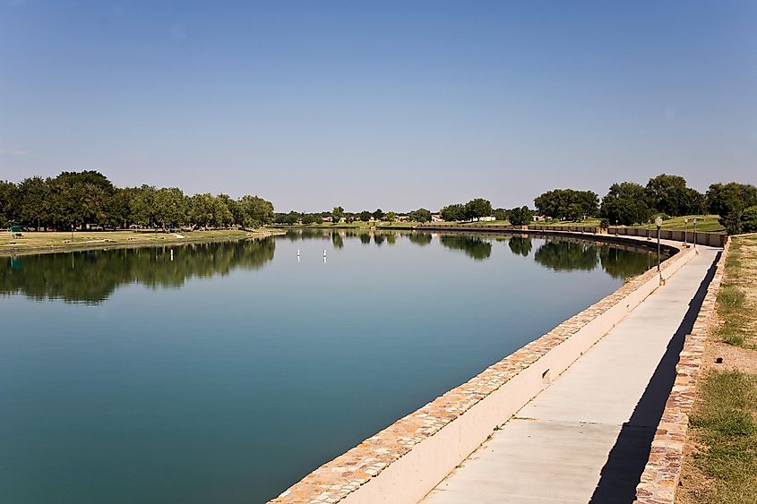 Waterfront view in Carlsbad, New Mexico