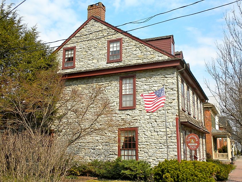 Main Street in Strasburg, Pennsylvania. Wikimedia Commons.