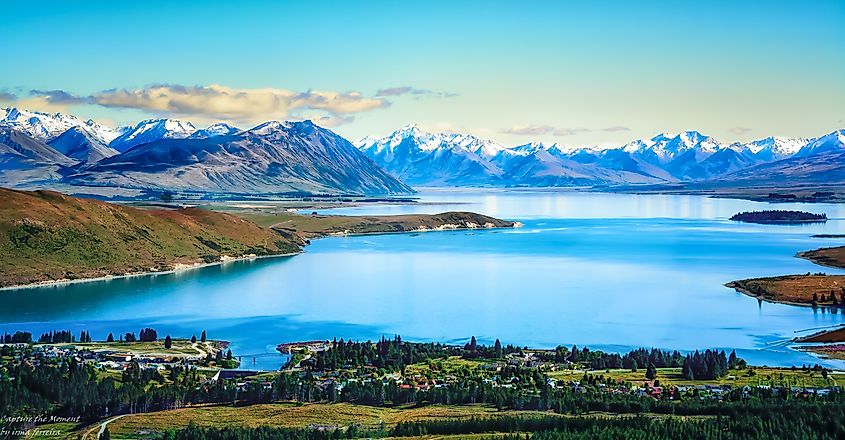Lake tekapo from the air. Image credit: irma ferreira photography / Shutterstock