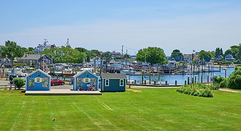 Hyannis Massachusetts Inner Harbor