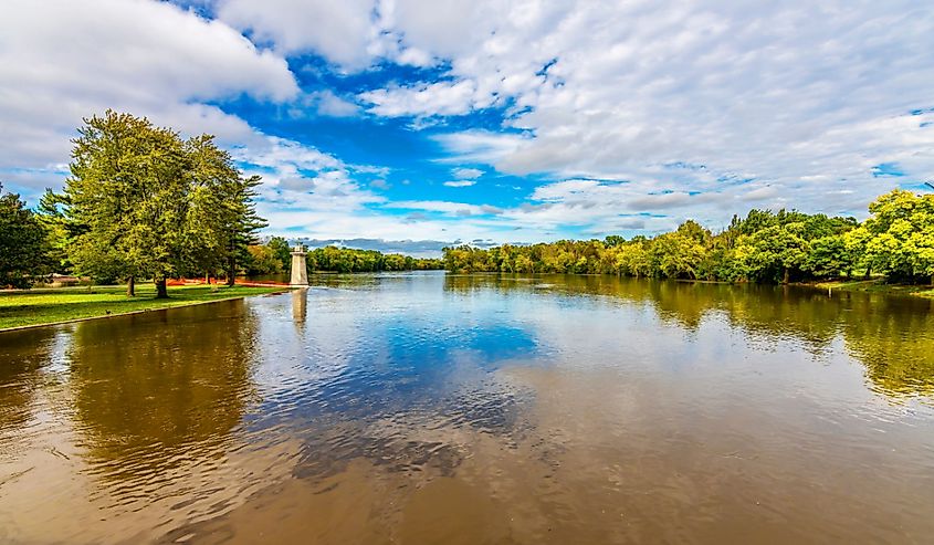 Fox River in Batavia. 