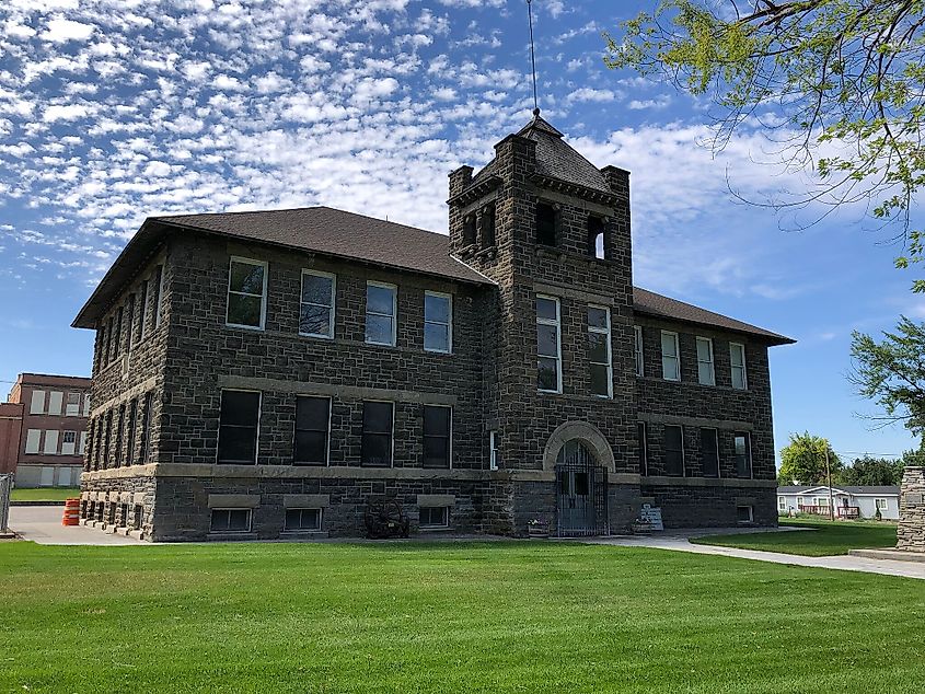 Glenns Ferry Historical Museum (formerly the Glenns Ferry School), 161 West Cleveland Avenue, Glenns Ferry, Idaho