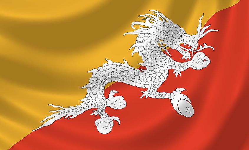 Flag of Bhutan