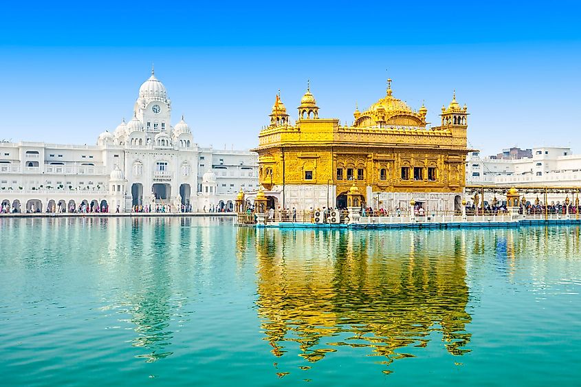 Golden Temple in Amritsar, Punjab, India