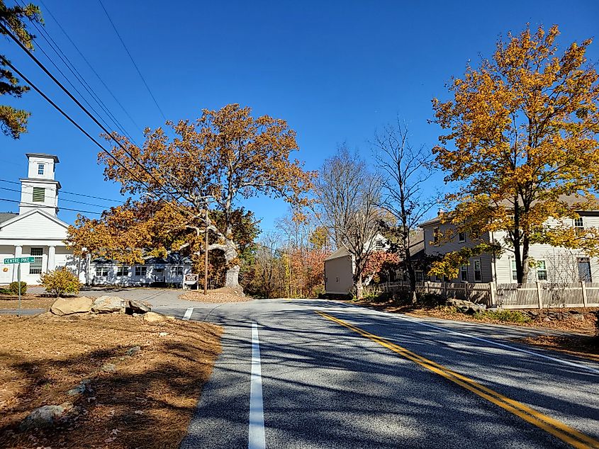 Connecticut Route 171 in Eastford