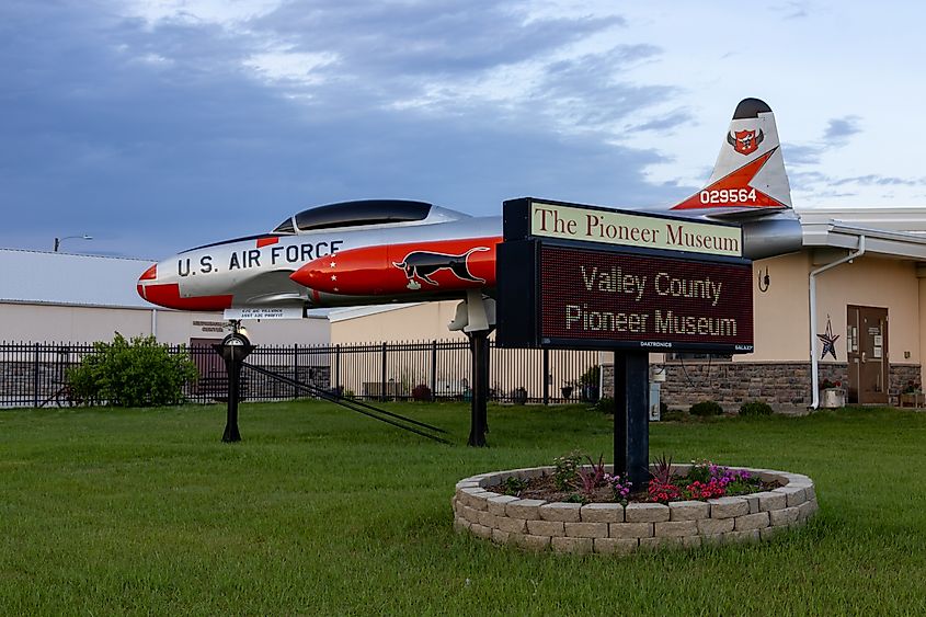 Valley county Pioneer Museum in Glasgow.