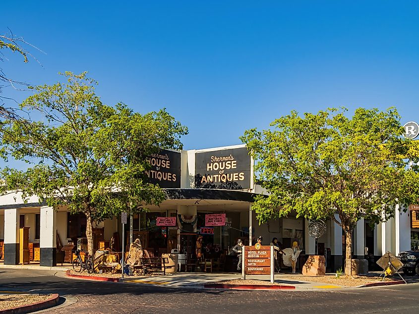 A thrift store in Boulder City, Nevada