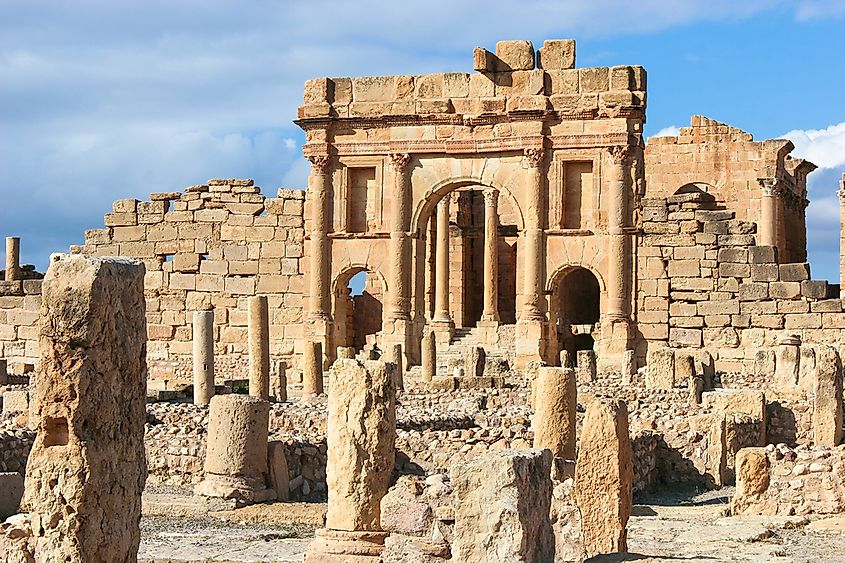 Carthage roman ruins.