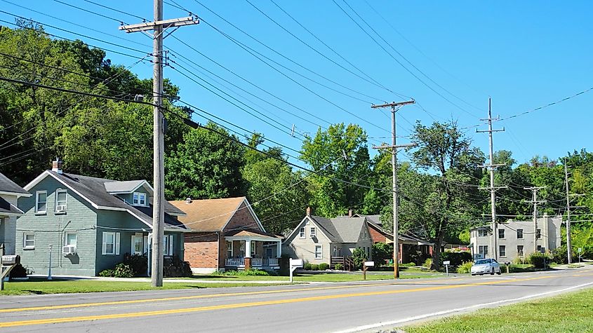 Burkhardt Historic District in Chesterfield, Missouri.