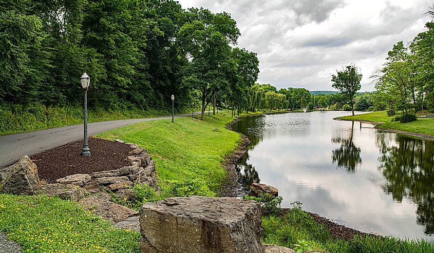 Twin lake estates in East Stroudsburg, Pennsylvania