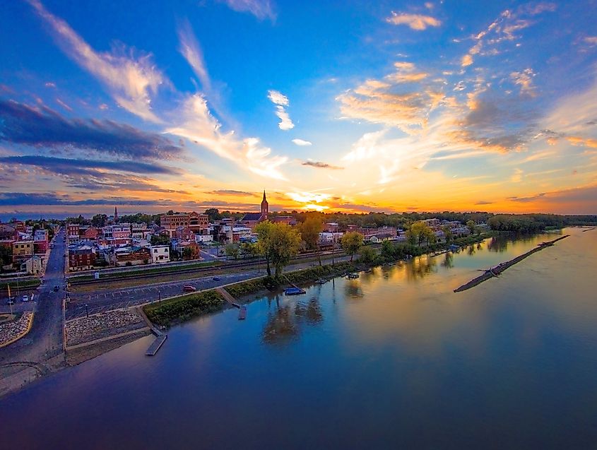 Washington Missouri colorful landscape photo.