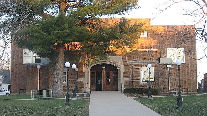 "Hoosier Gym" in Knightstown, Indiana.