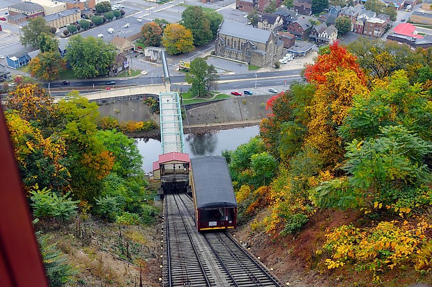 Inclined Plane in Johnstown, Pennsylvania.