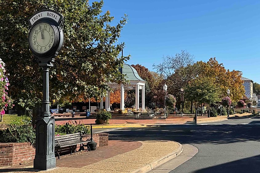 Front RoyalTown Square and downtown. Image credt Bryan Dearsley 