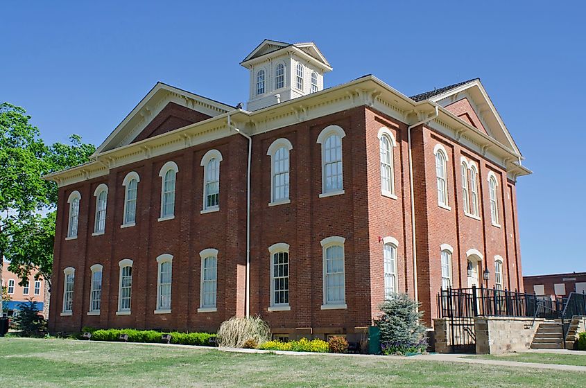 The Cherokee National History Museum in Tahlequah, Oklahoma