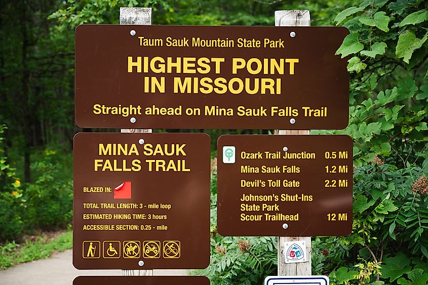 Taum Sauk Mountain, Missouri.