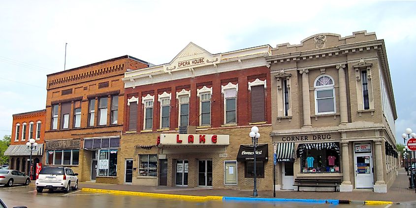 Downtown Clear Lake, Iowa