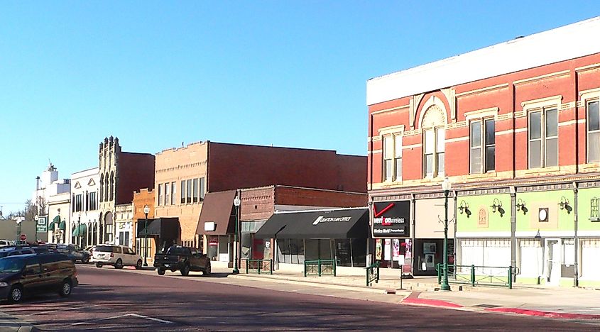 Downtown Aurora, Nebraska