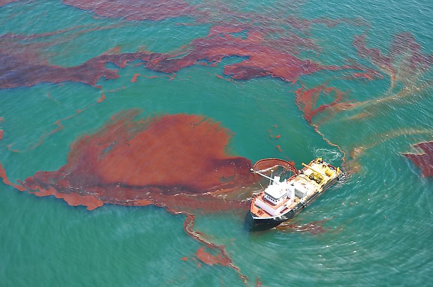 Deep water horizon gulf oil spill