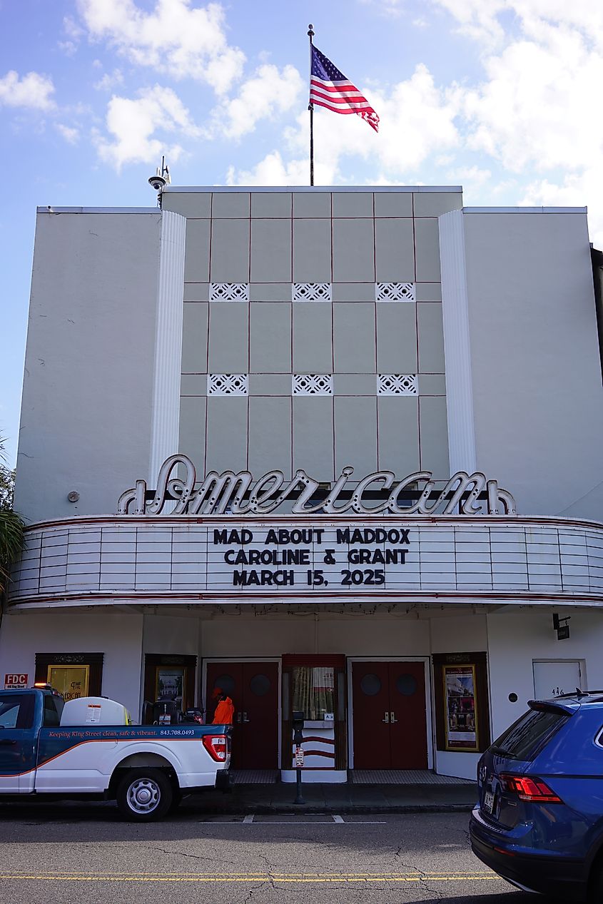 merican Theatre in Downtown Historic Charleston.
