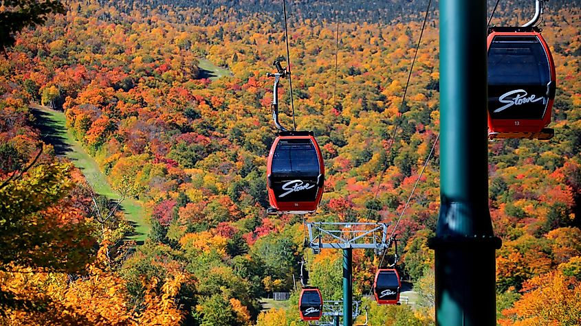 Stowe cable car