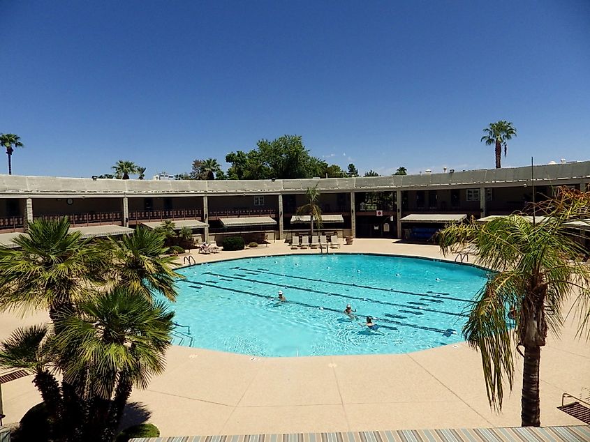 Lakeview Recreation Center swimming pool. 