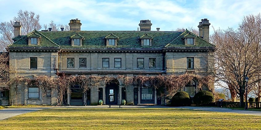 The Harkness Mansion, also known as Eolia, is located at Harkness State Park, in Waterford, Connecticut.