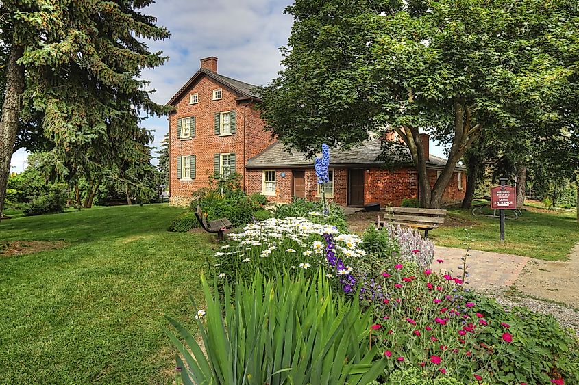 The historic Bovaird House in Brampton, Ontario, Canada