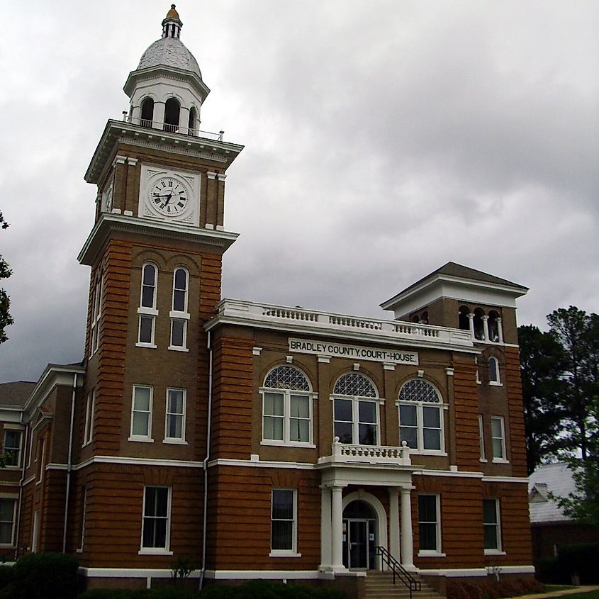 Bradley County Courthouse, Warren, Arkansas.