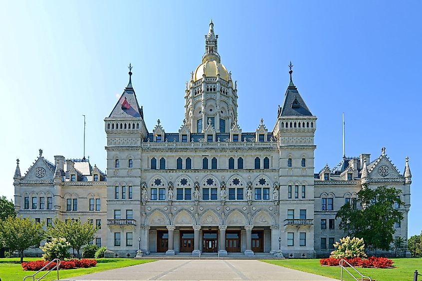 Connecticut State Capitol in Hartford, Connecticut