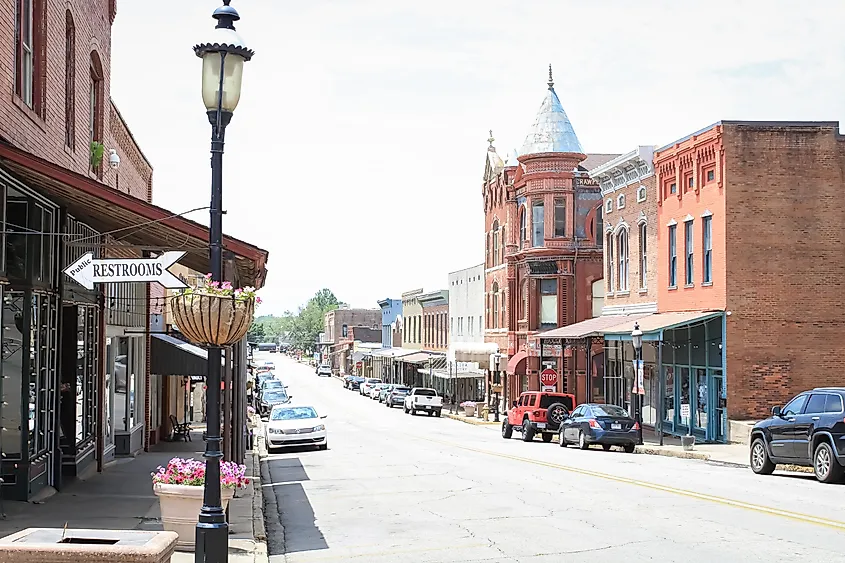 Van Buren, Arkansas Editorial credit: Sabrina Janelle Gordon / Shutterstock.com