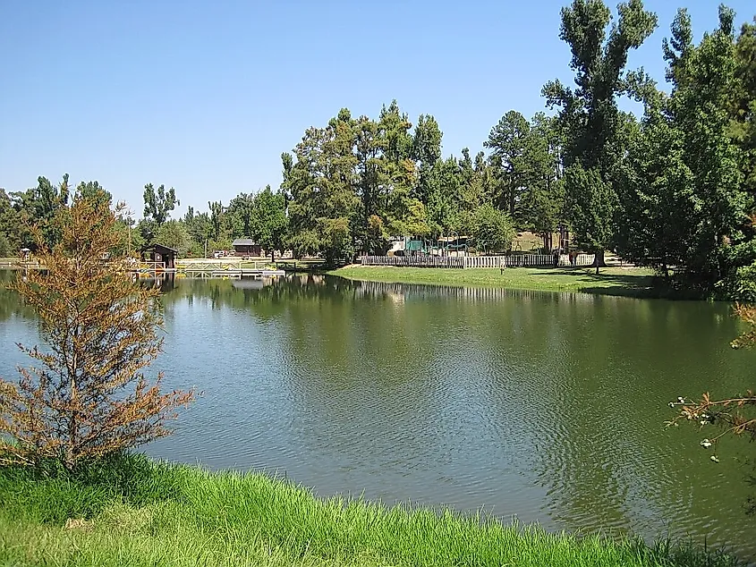 Lake Ponder Trail at Crowleys Ridge State Park