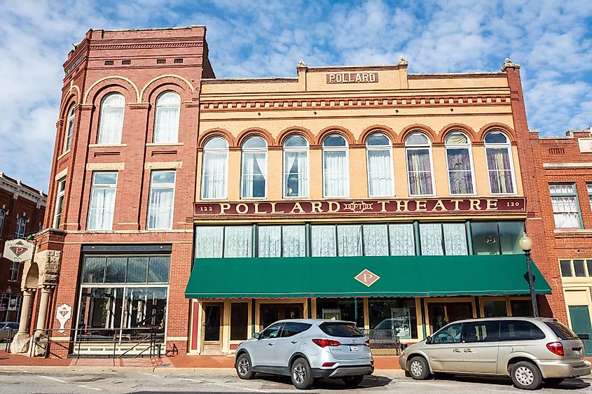 Pollard Theatre Building in Guthrie, Oklahoma