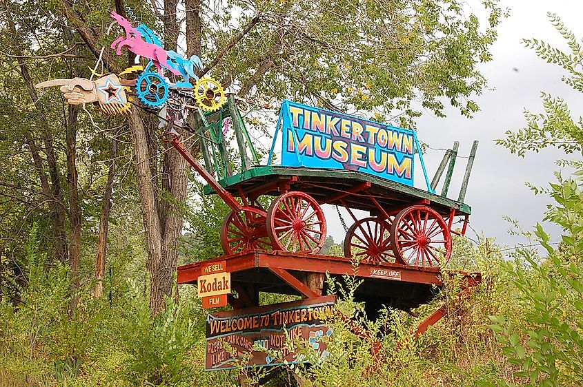 Tinkertown Museum in Sandia Park, New Mexico.