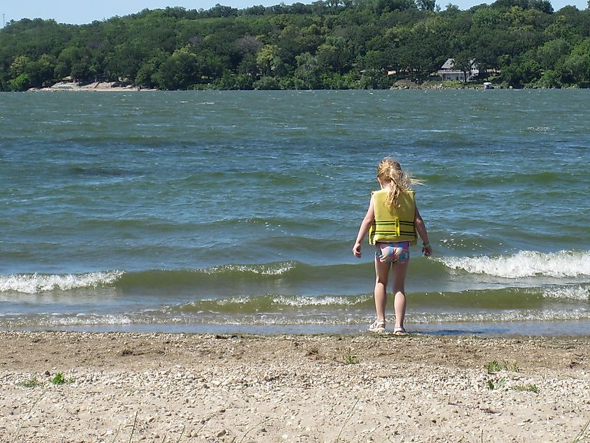 Hartford Beach State Park near Milbank, South Dakota.