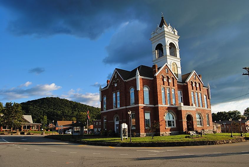 Old Union County Courthouse, Blairsville, Georgia.