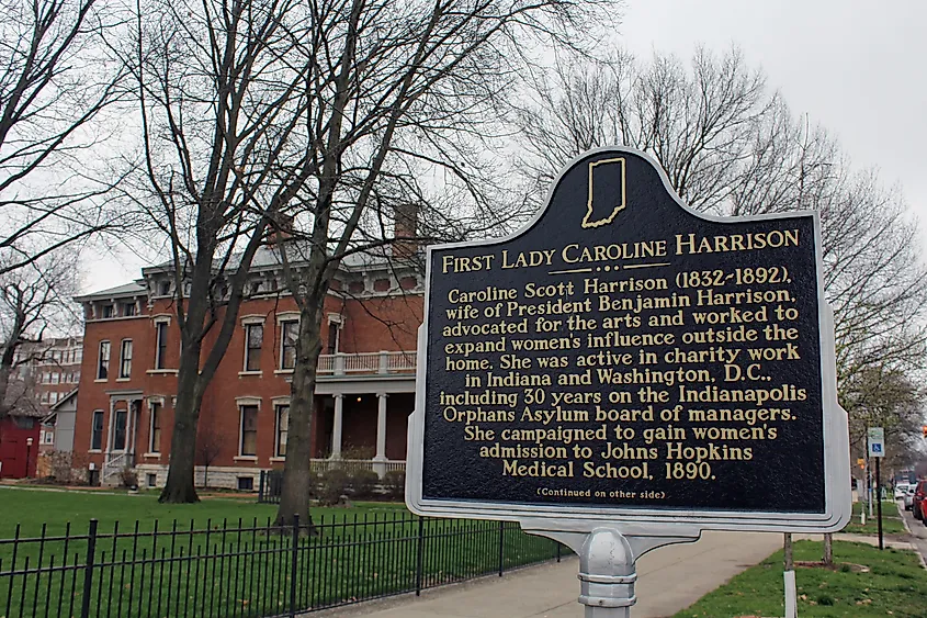 The Benjamin Harrison Presidential Site in Indianapolis, Indiana