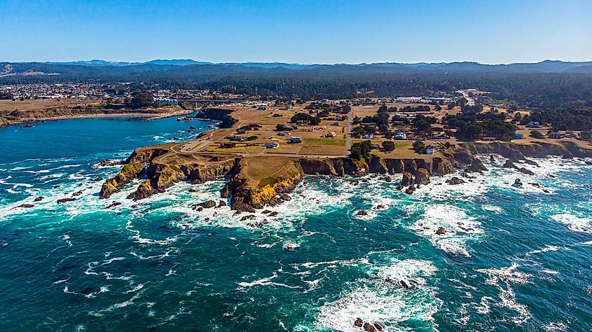 Fort Bragg, California, USA.