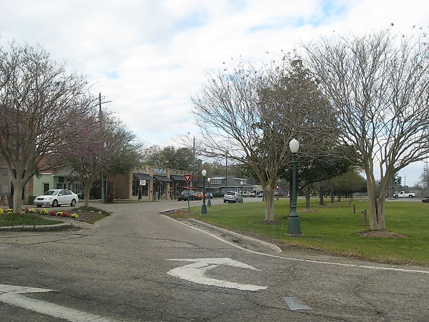 Main Street in Downtown Picayune, Mississippi