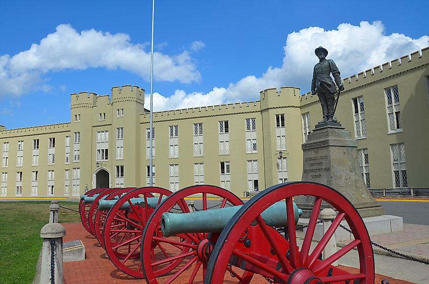 Virginia Military Institute in Lexington, Virginia.