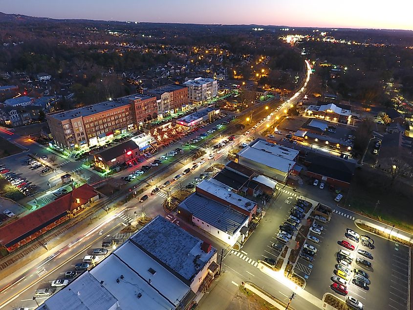 Downtown Woodstock, Georgia