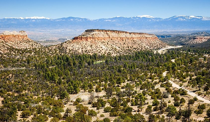 Los Alamos Butte, New Mexico