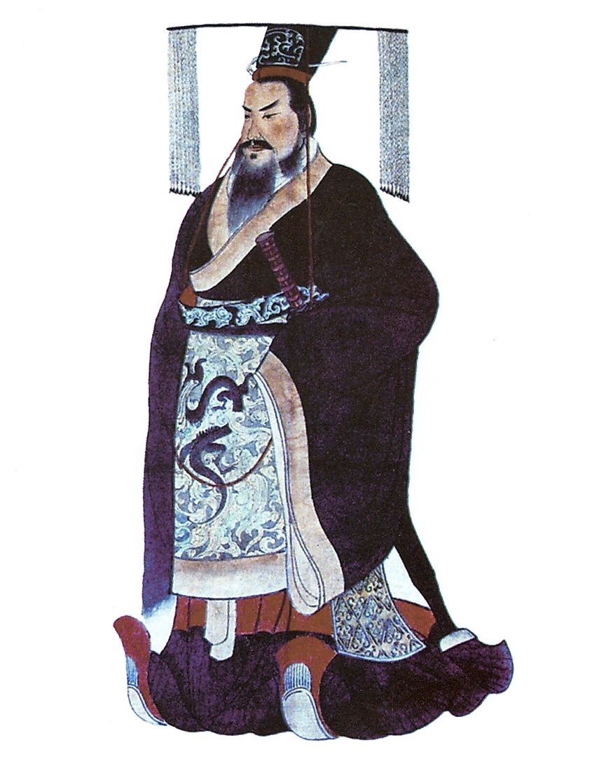 Emperor Qin Shi Huang masterminded the process of uniting different sections of the wall.jpg