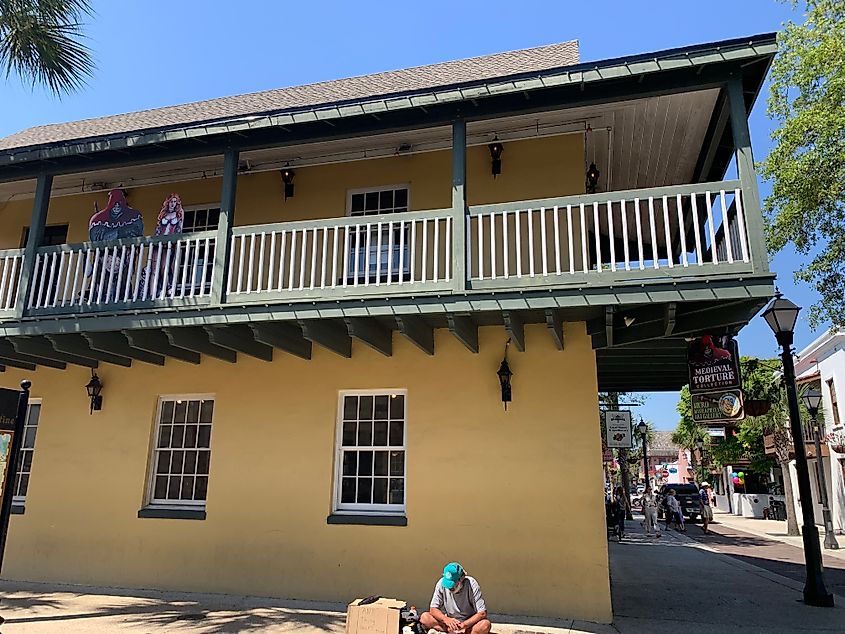 The Medieval Torture Museum in St. Augustine, Florida.