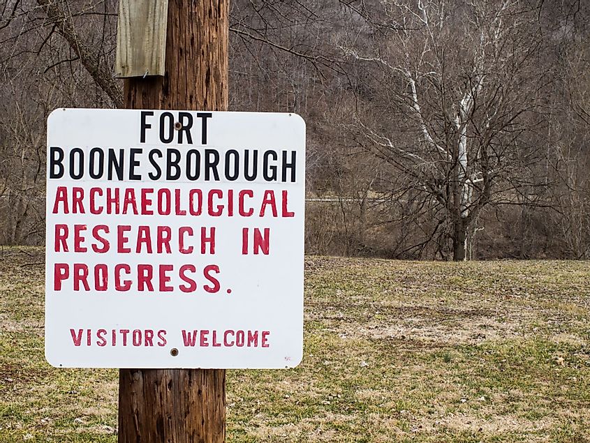 Fort Boonesborough Archaeological Site in Richmond, Kentucky