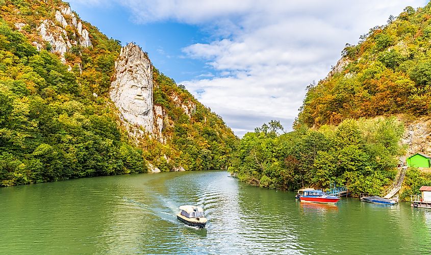 Danube River in Romania